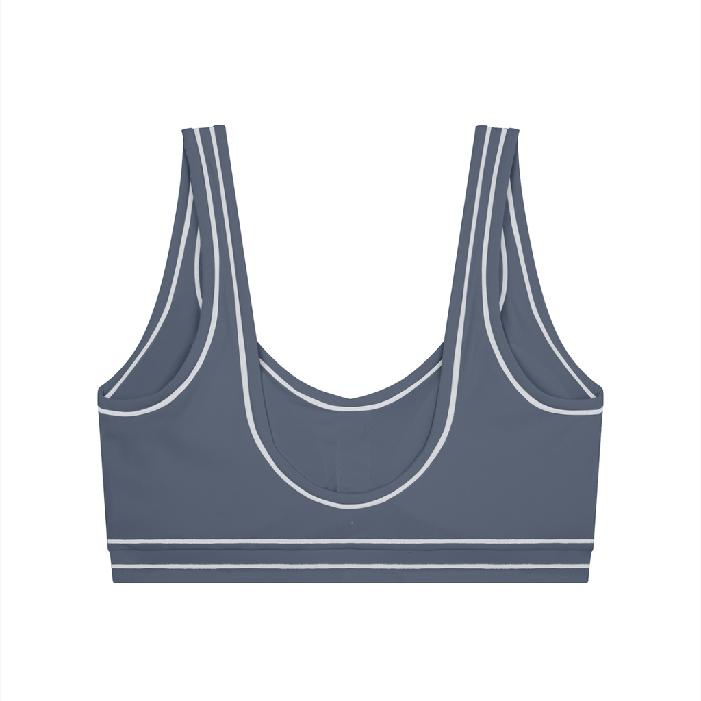 T-ToP Women’s Topstitching Yoga Sports Bra