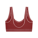T-ToP Women’s Topstitching Yoga Sports Bra