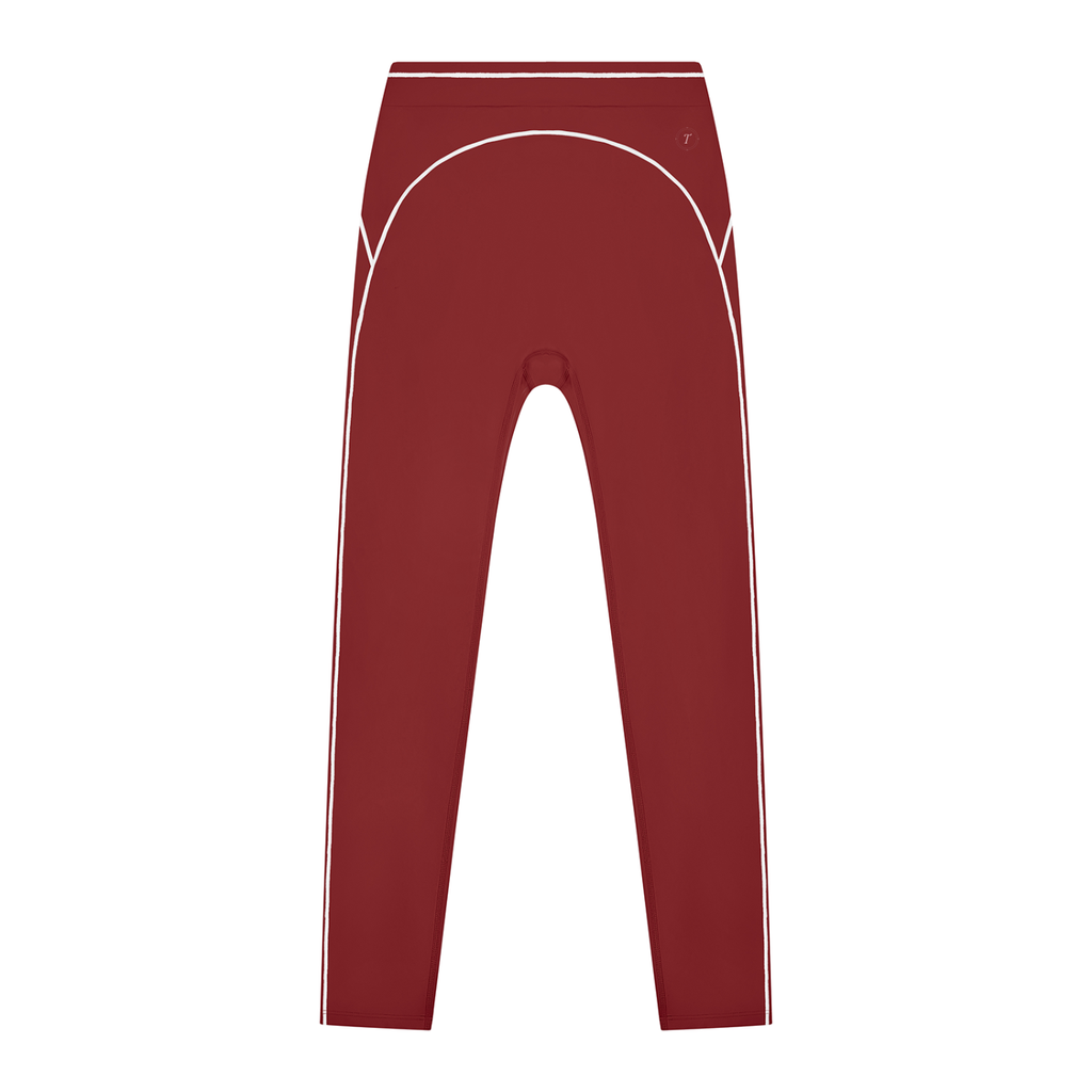 T-ToP Women's High Rise Topstitching Leggings