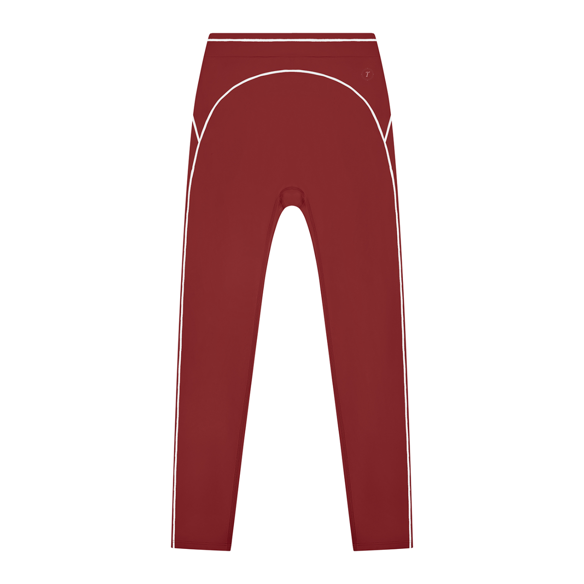 T-ToP Women's High Rise Topstitching Leggings