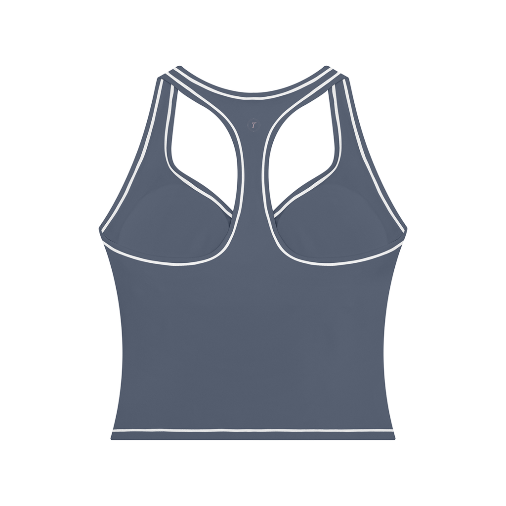 T-ToP Women’s Topstitching Yoga Tank Top