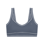 T-ToP Women’s Topstitching Yoga Sports Bra