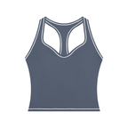 T-ToP Women’s Topstitching Yoga Tank Top