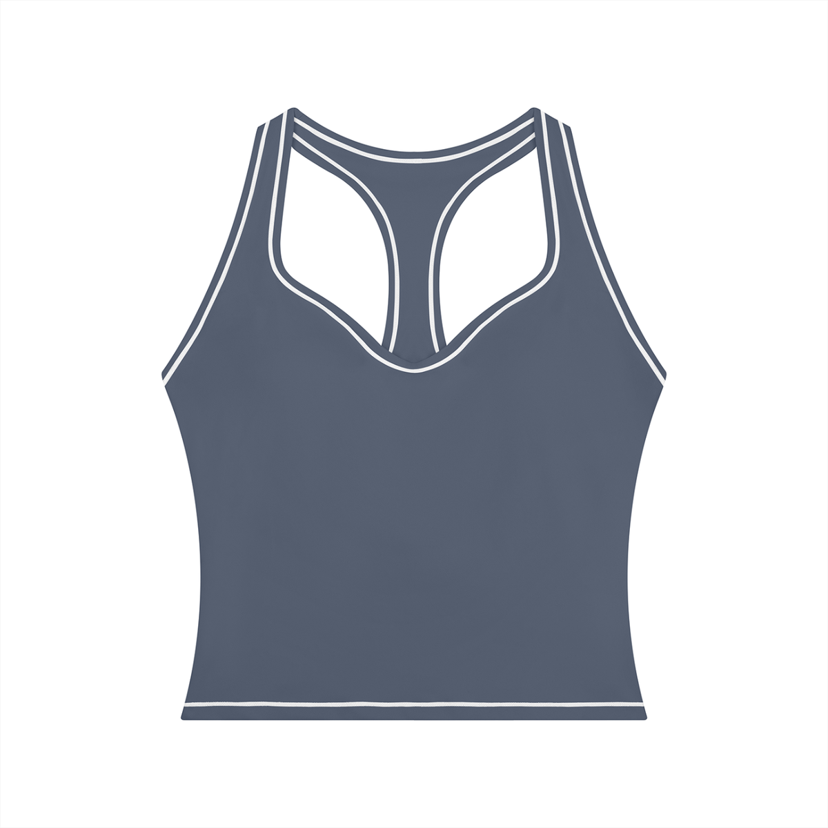 T-ToP Women’s Topstitching Yoga Tank Top