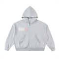 T-ToP Fleeced Full-Zip Boxy Hoodie
