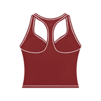 T-ToP Women’s Topstitching Yoga Tank Top