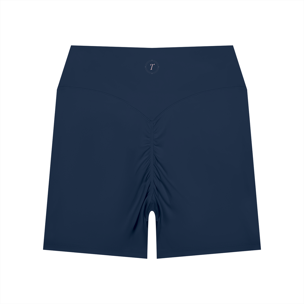 T-ToP Women’s High Waisted Yoga Biker Shorts