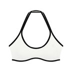 Women's Halter Color Block Yoga Sports Bra
