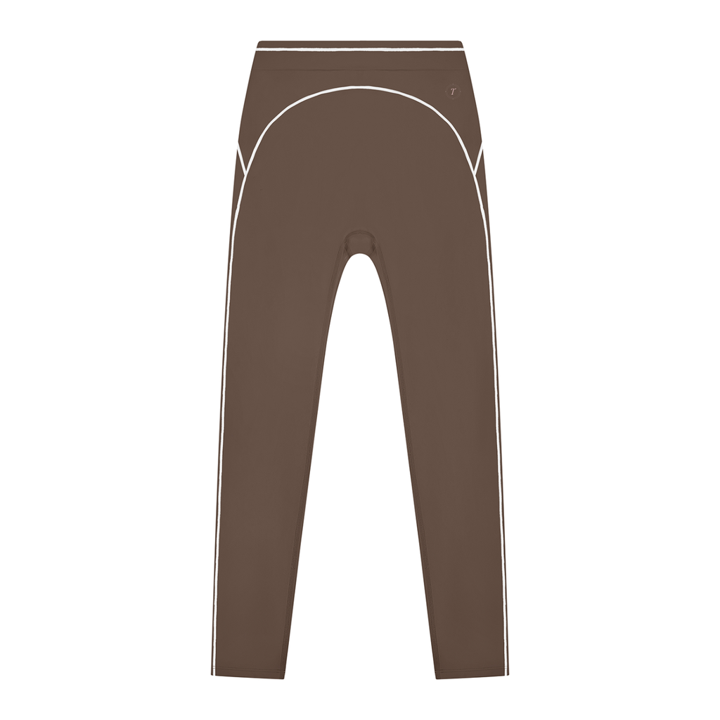 T-ToP Women's High Rise Topstitching Leggings