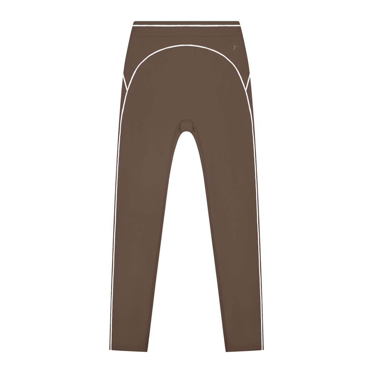 T-ToP Women's High Rise Topstitching Leggings
