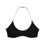 Women's Halter Color Block Yoga Sports Bra