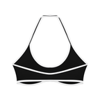 Women's Halter Color Block Yoga Sports Bra