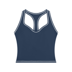 T-ToP Women’s Topstitching Yoga Tank Top