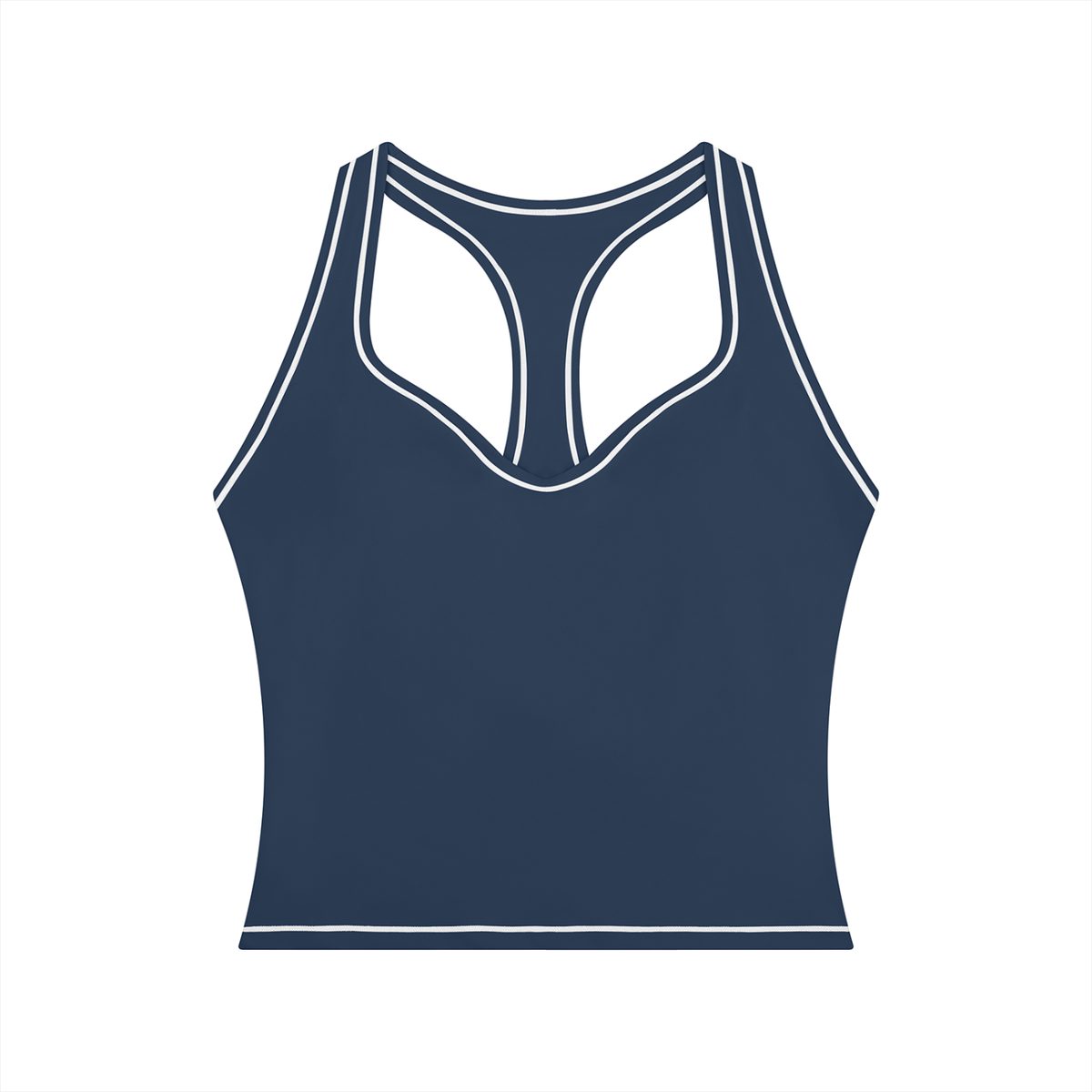 T-ToP Women’s Topstitching Yoga Tank Top