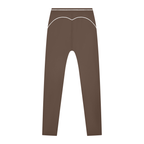 T-ToP Women's High Rise Topstitching Leggings