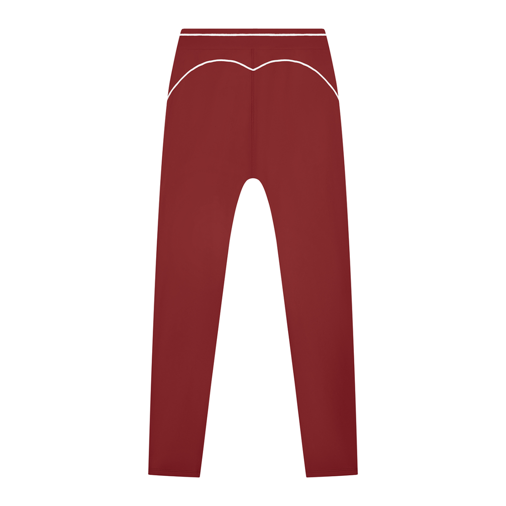 T-ToP Women's High Rise Topstitching Leggings