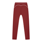 T-ToP Women's High Rise Topstitching Leggings