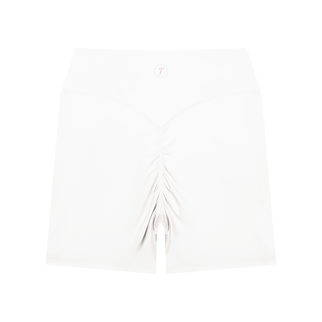 T-ToP Women’s High Waisted Yoga Biker Shorts