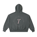 T-ToP Fleeced Full-Zip Boxy Hoodie