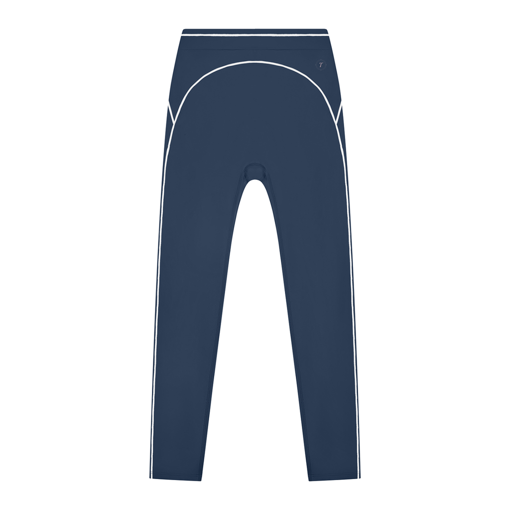 T-ToP Women's High Rise Topstitching Leggings