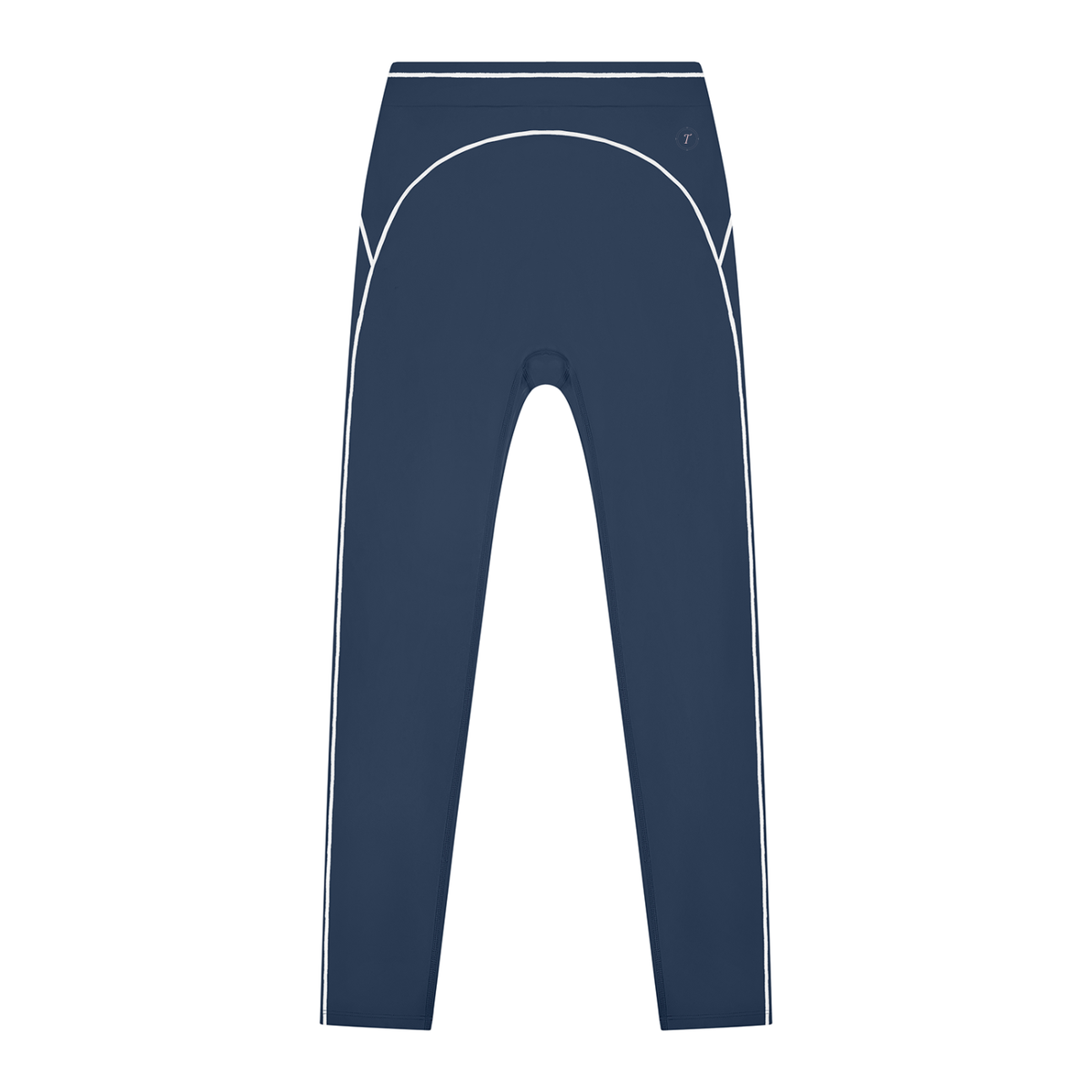 T-ToP Women's High Rise Topstitching Leggings