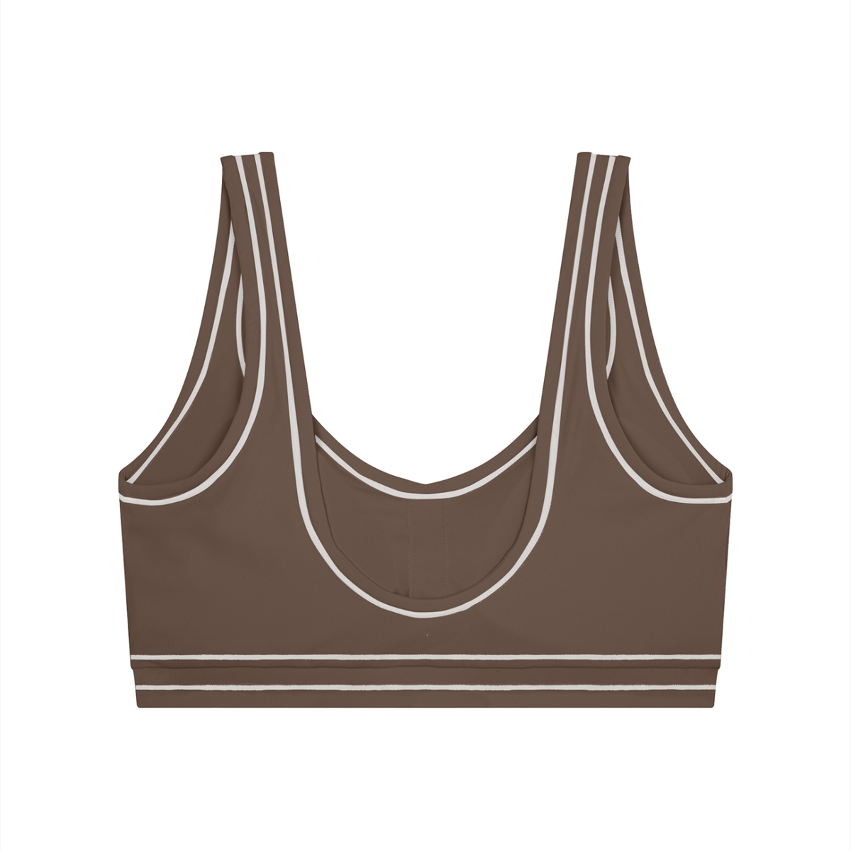 T-ToP Women’s Topstitching Yoga Sports Bra