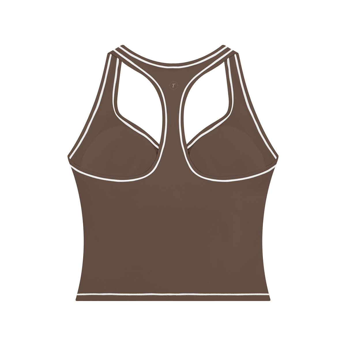 T-ToP Women’s Topstitching Yoga Tank Top