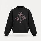 Essential Fleece Mock-Neck Crew Sweatshirt