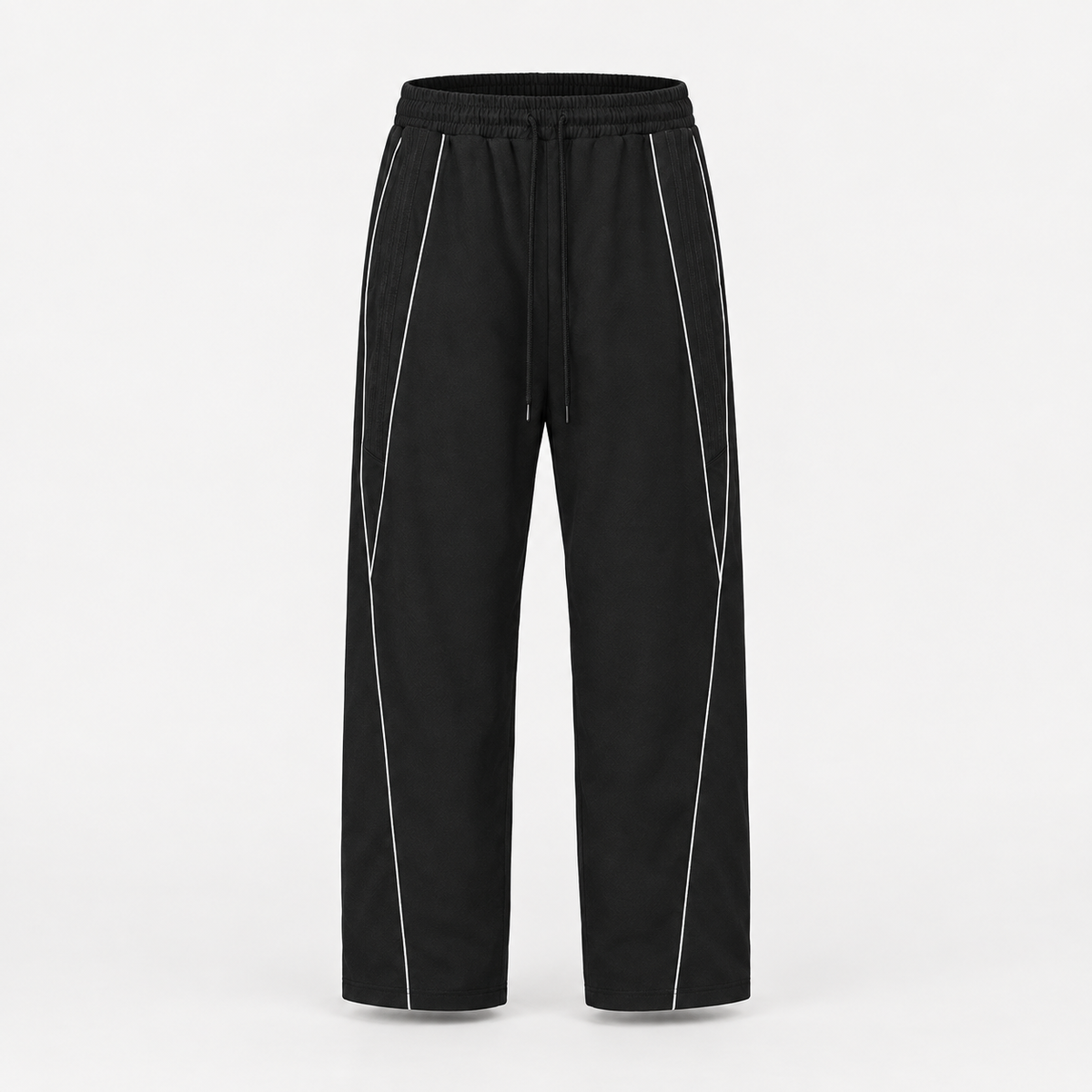 Reflection Striped Straight-Leg Sweatpants