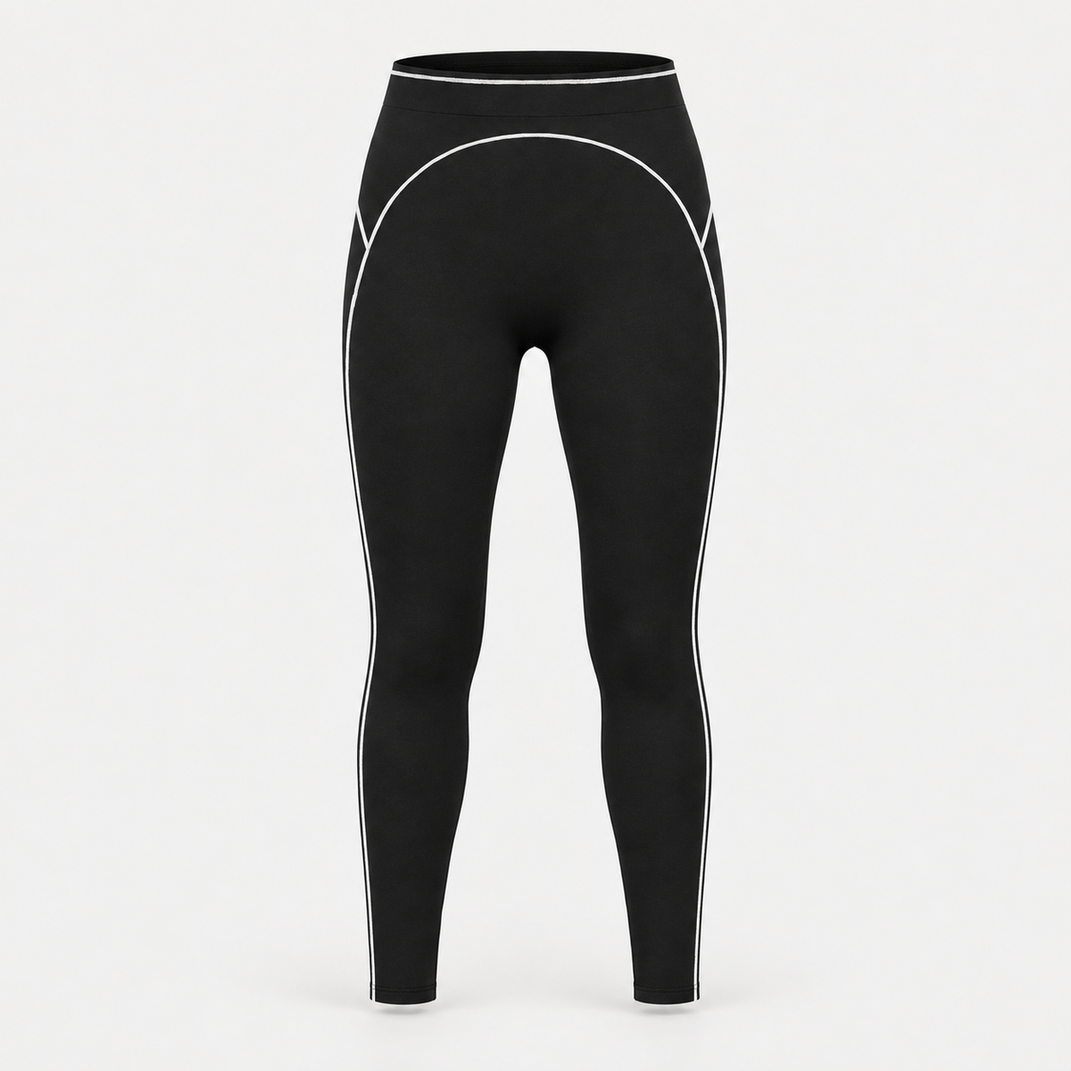 T-ToP Women's High Rise Topstitching Leggings