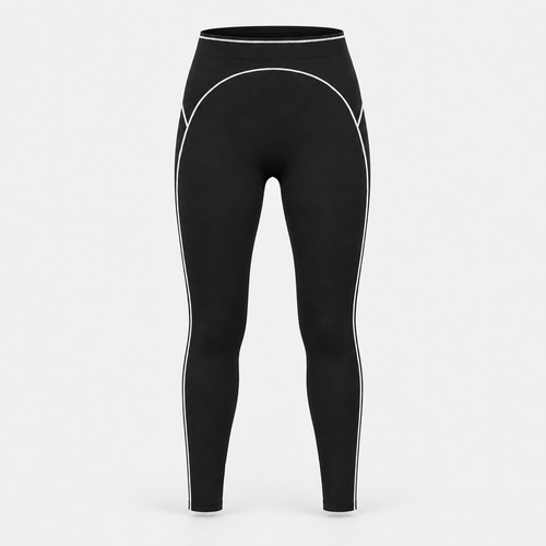T-ToP Women's High Rise Topstitching Leggings