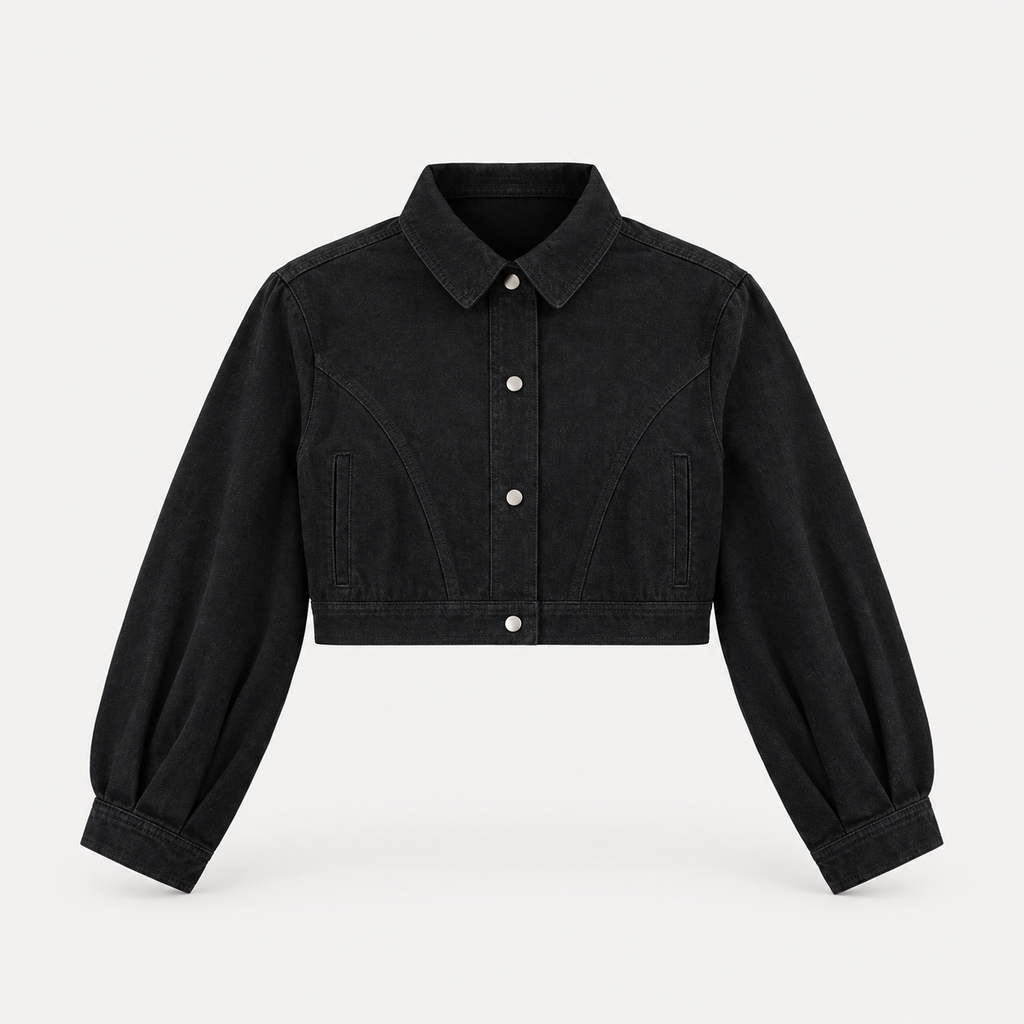Women’s Crop Denim Jacket