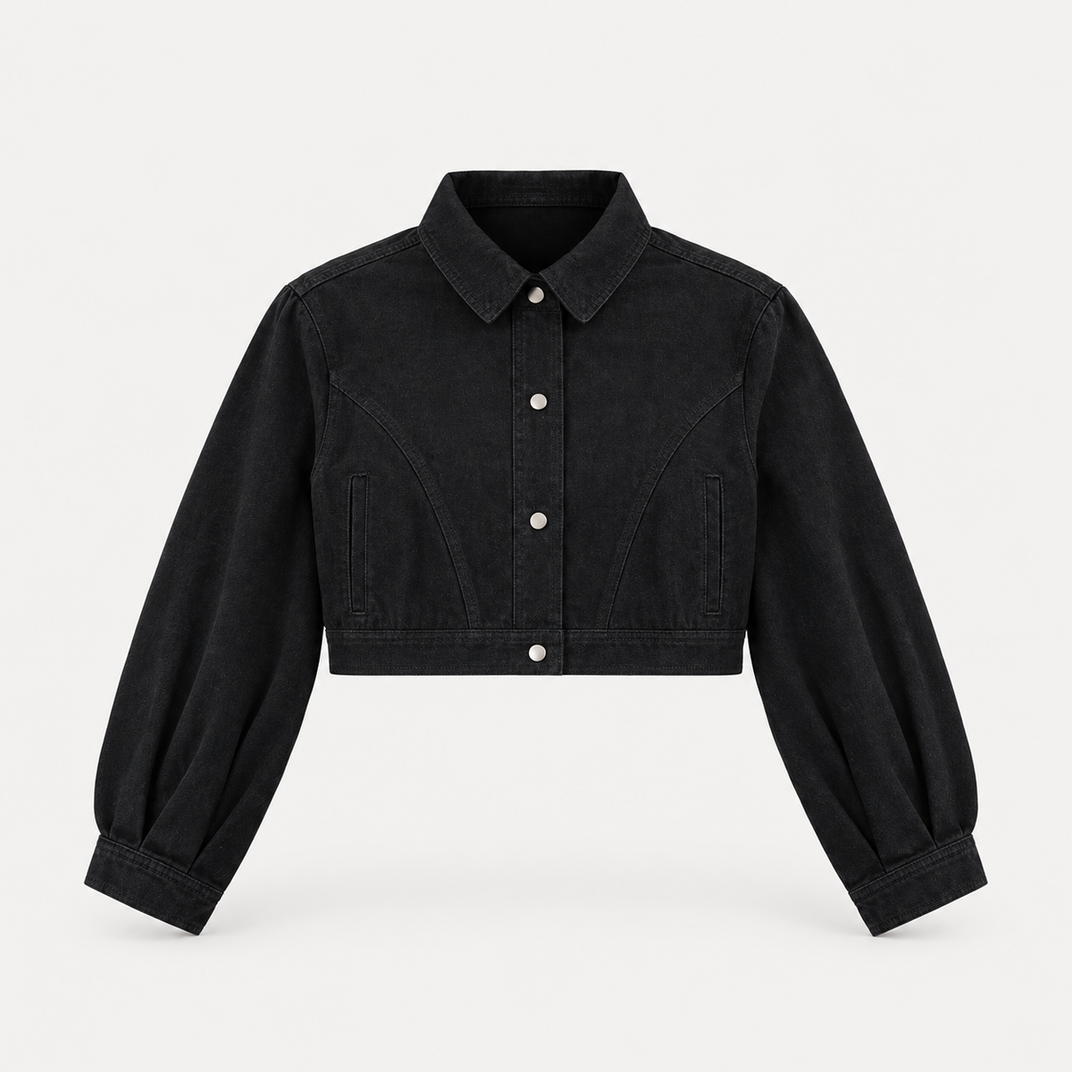 Women’s Crop Denim Jacket