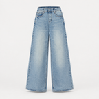 Women’s Vintage Wash Wide Leg Jeans