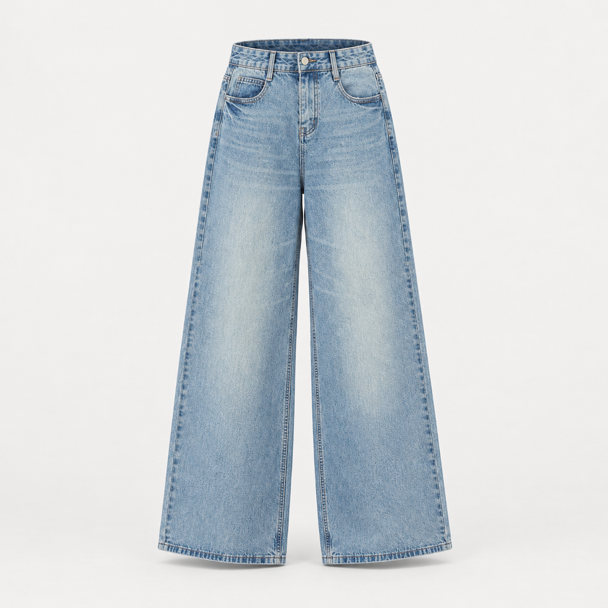 Women’s Vintage Wash Wide Leg Jeans